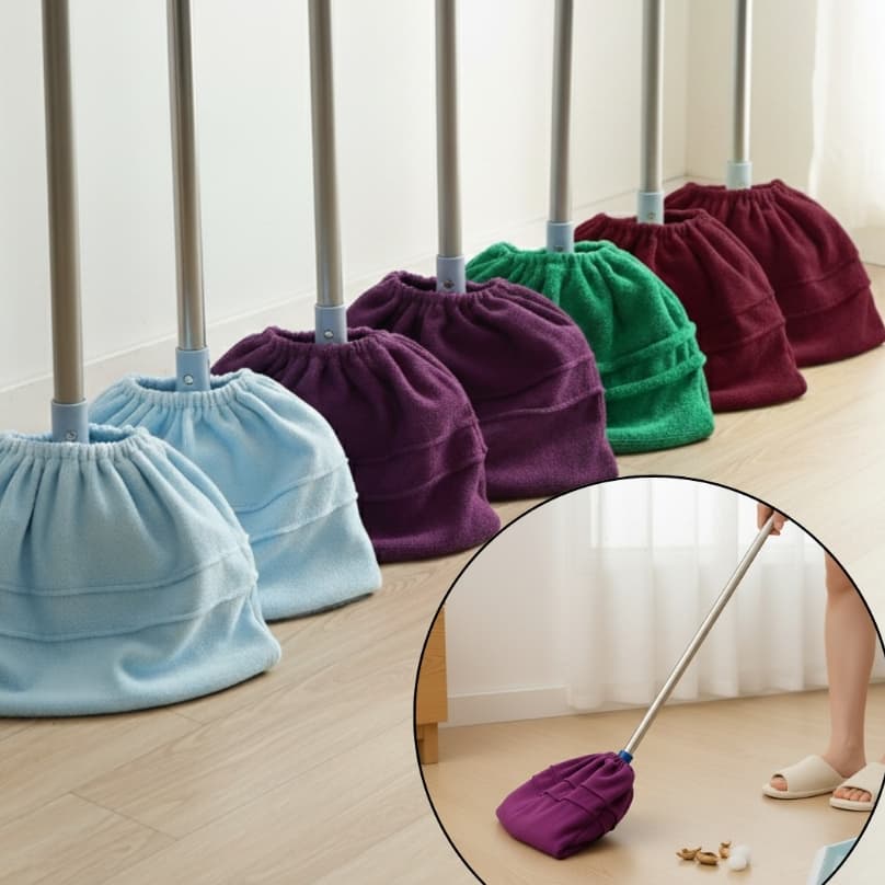 Paninhos De Capas 2 unidades  Para Rodo E Vassoura Reutilizáveis Em Microfibra Lavável Ótimo Para Utilizar Na Faxina