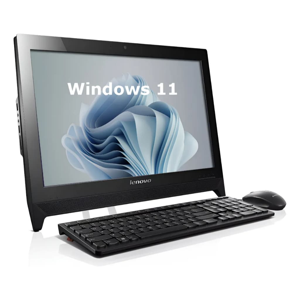All In One Lenovo Intel Core I3 16gb 240gb Ssd Tela 20 Win11 Preto