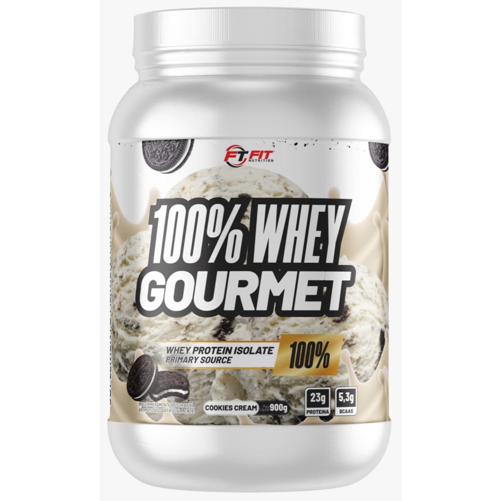 Whey Protein Gourmet 900g Concentrado Isolado Suplemento Alimentar