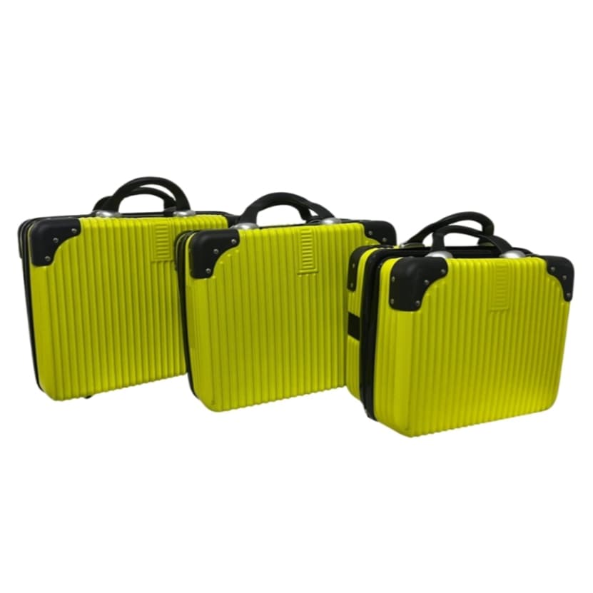 Frasqueira ABS Rígidas para Viagem - Estruturadas para Maquiagem e Produtos de Beleza