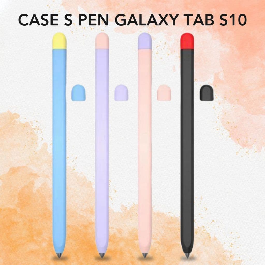 Capa Silicone Proteção Para Caneta S Pen Tab S7 / S8 / S9 / S10 FE / S10 Lite / S10 FE+ / S10+