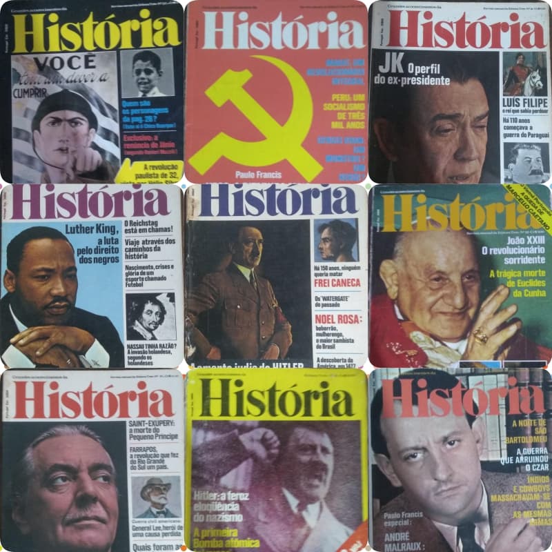 REVISTA: HISTORIA- EDITORA TRES - ANOS 70