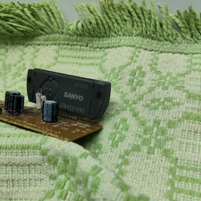 placa de saída com stk433-090 original som som Sony hcd-ec55