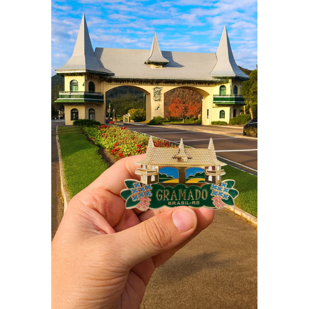 Imãs de geladeira lembranças cidade de Gramado RS