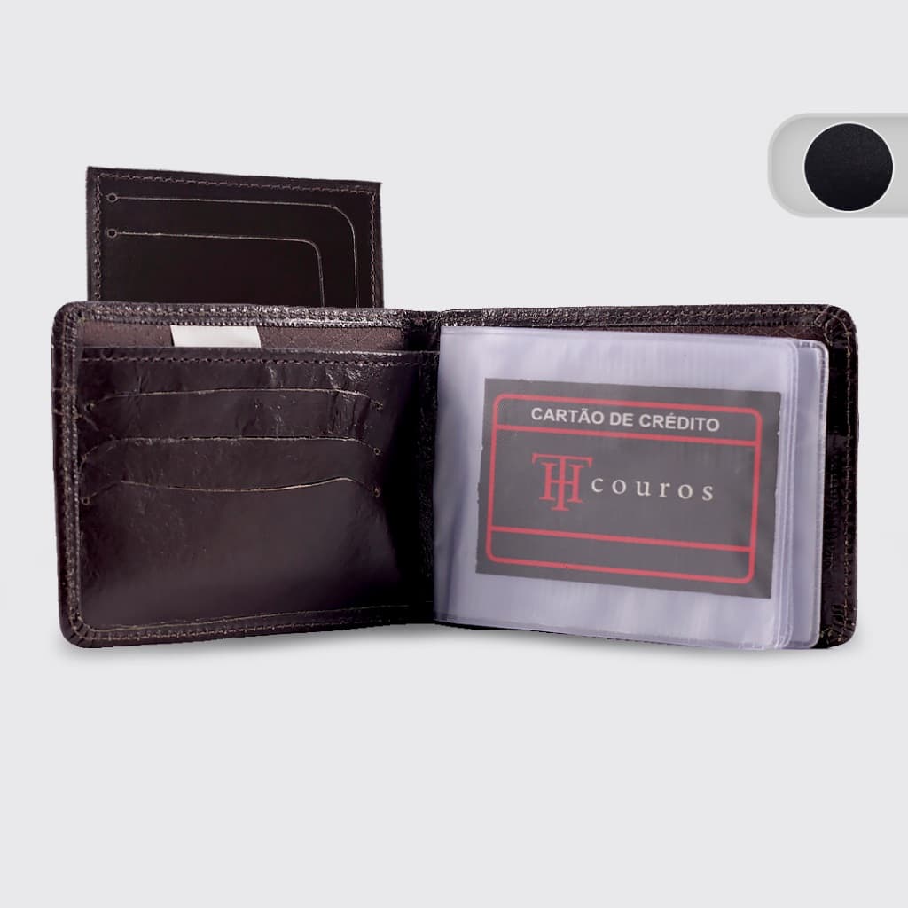 Carteira Tom Hill Couro Legitimo Soft Masculina 003