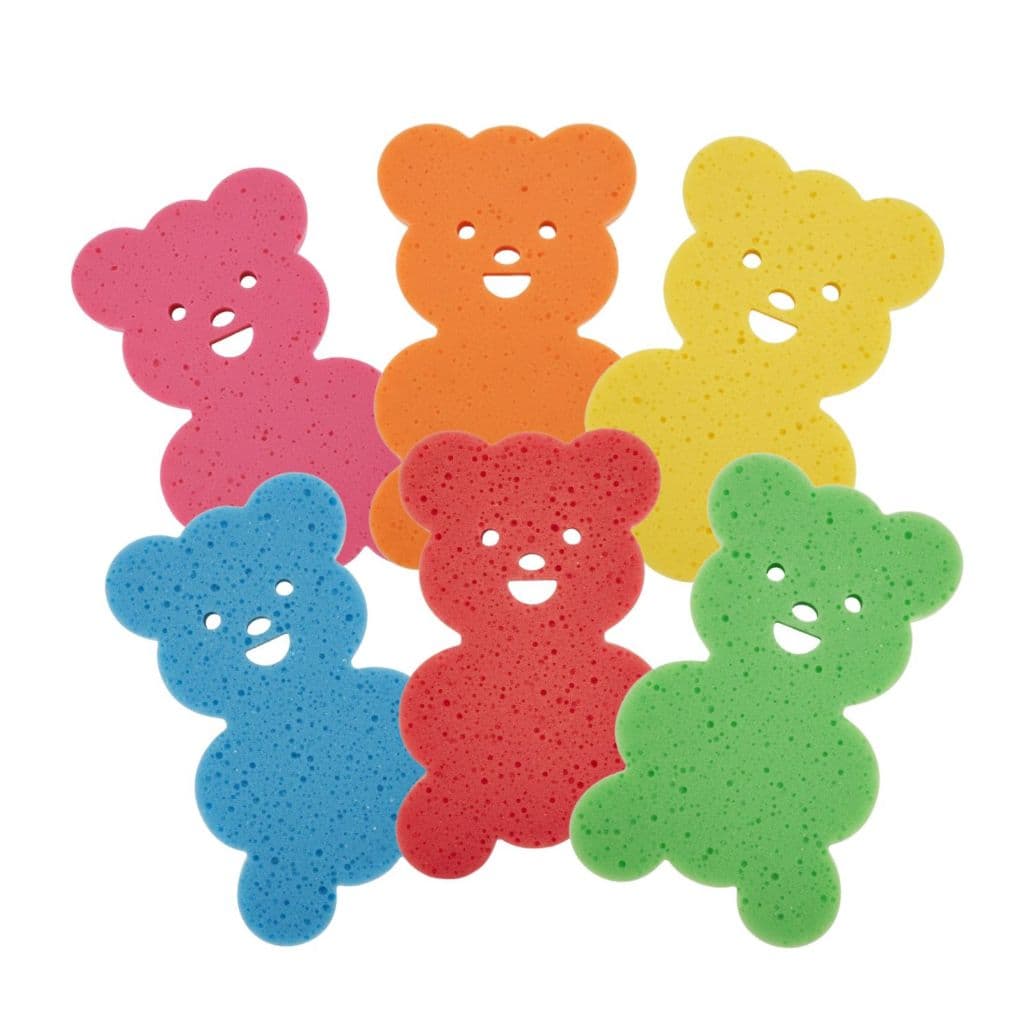 Espuma De Banheira Bebe Anti Derrapante Urso colorido