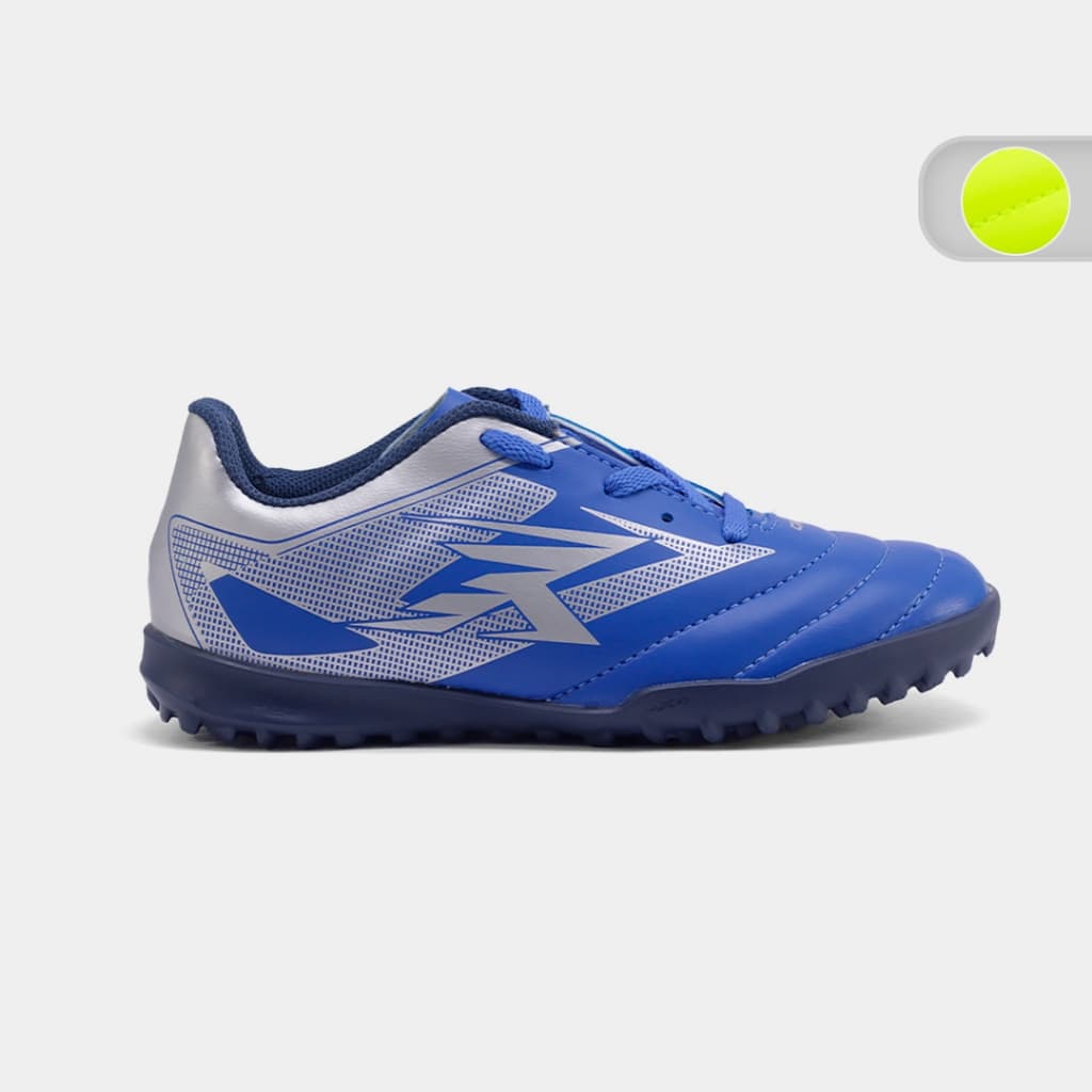 Chuteira Society Oxn Alcance Grama Sintética Juvenil Menino 423122