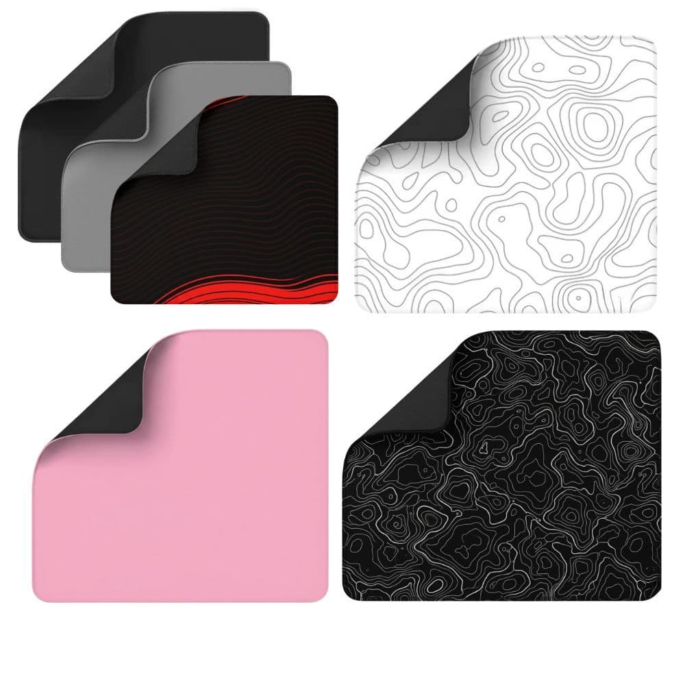 Mouse Pad Gamer CM02 450x400mm Texturizado Antiderrapante Borda Costurada Similar Attack Shark