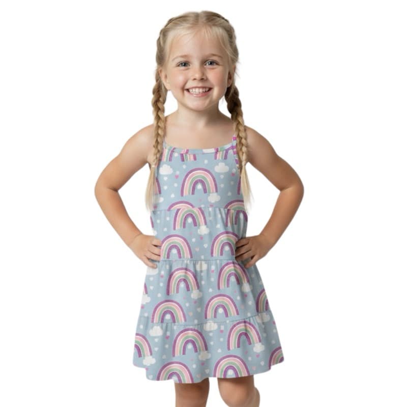 Vestido Alcinha Infantil Menina Verão