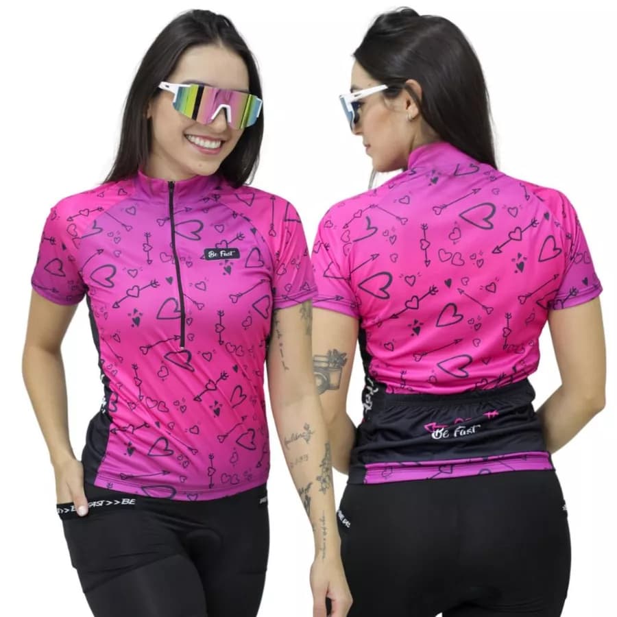 Camisa Blusa Ciclismo Feminina BeFast Camiseta Mulher Ciclista Bike Pedal