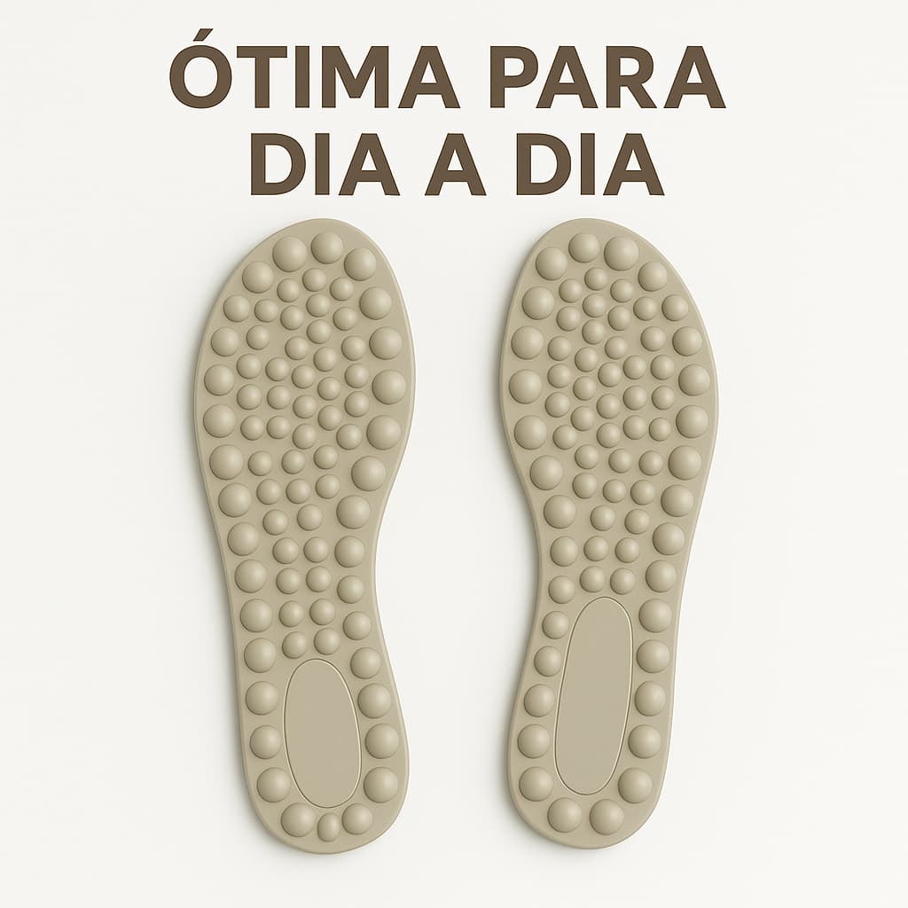 Palmilha Ortopédica Para Dores nos Pés Fascite Plantar Esporão Confortável Promoção Envio Imediato