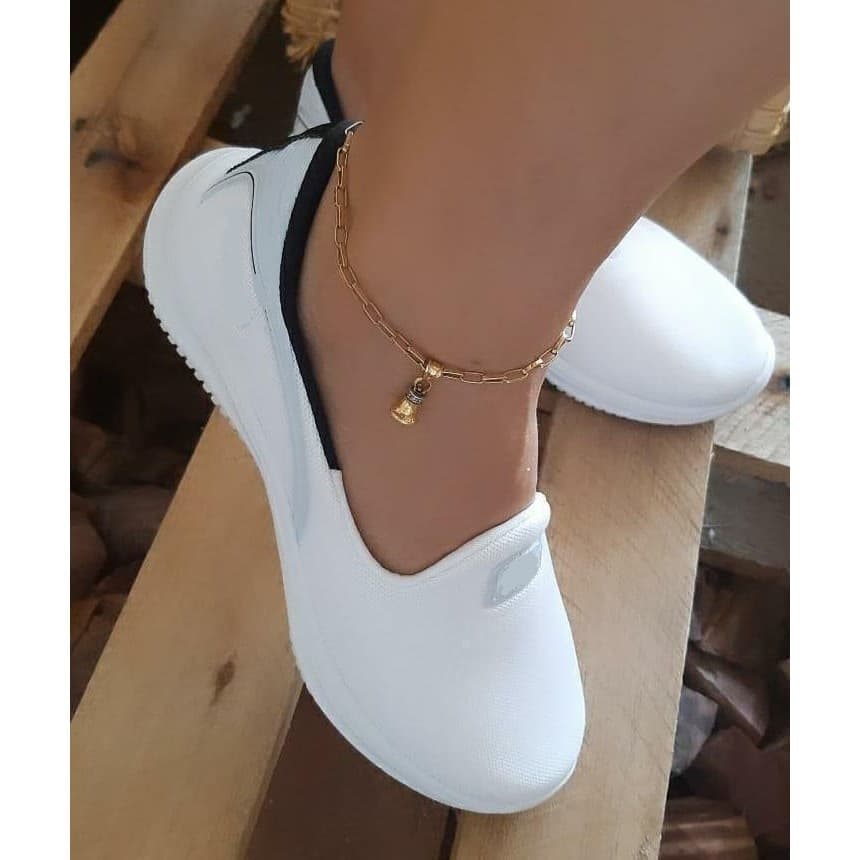 Sapatilha Tênis Feminina Gel Caminhada Ortopédica