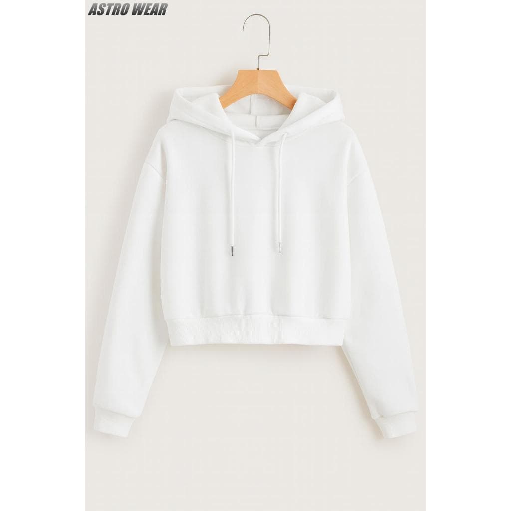 Blusa Cropped Moletom De Qualidade