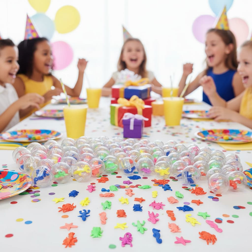 30 Animais Cresce na Água Fundo do Mar Miniatura com Cápsula Brinquedo Kit Festa Lembrancinha Aniversário