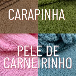 3 Metros De Tecido Carapinha /Pele De Carneirinho/Lã De Ovelha/Sherpa