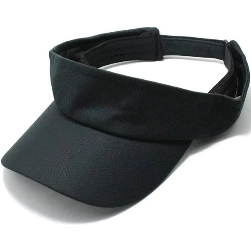 Viseira esportiva para corrida caminhada piscina e academia anti odor ajustavel com velcro.