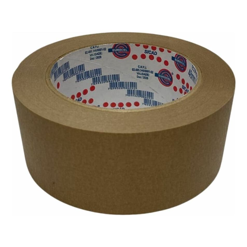 Fita Adesiva Kraft Para Embalagens 48mmx50m