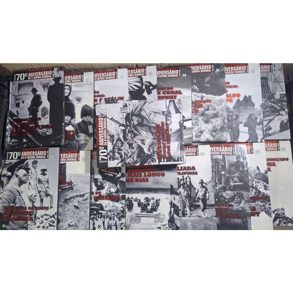 Coleção 70º Aniversário da II Guerra Mundial - Números disponíveis: