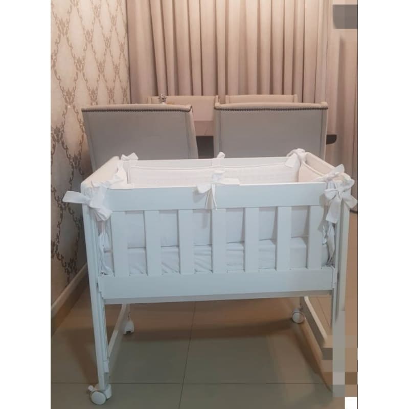 kit 4peças Protetor de grade  para Mini berço Monte seu kit berço menino menina maternidade.