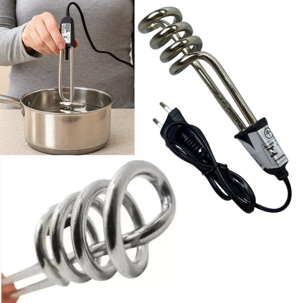 Ebulidor Ferve Água Rápido Elétrico Original Rabo Quente Compacto Casa Trabalho Viagem Prático 127V