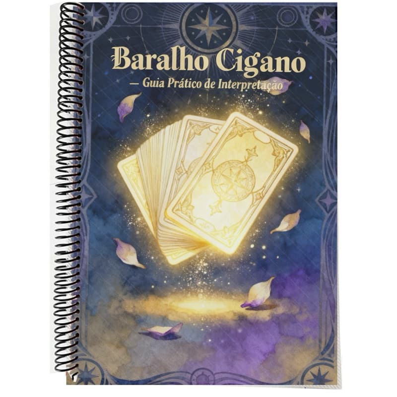 Apostila Baralho Cigano Impressa | Aprendizado Rápido |