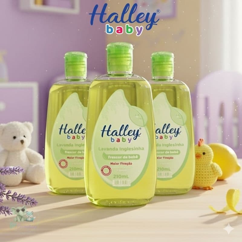 Halley Baby Kit 3 Colônias Lavanda Inglesinha 210ml cada