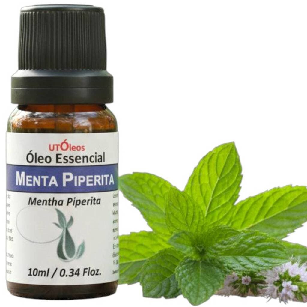 Óleo Essencial de Menta Piperita 100% Puro 10ml