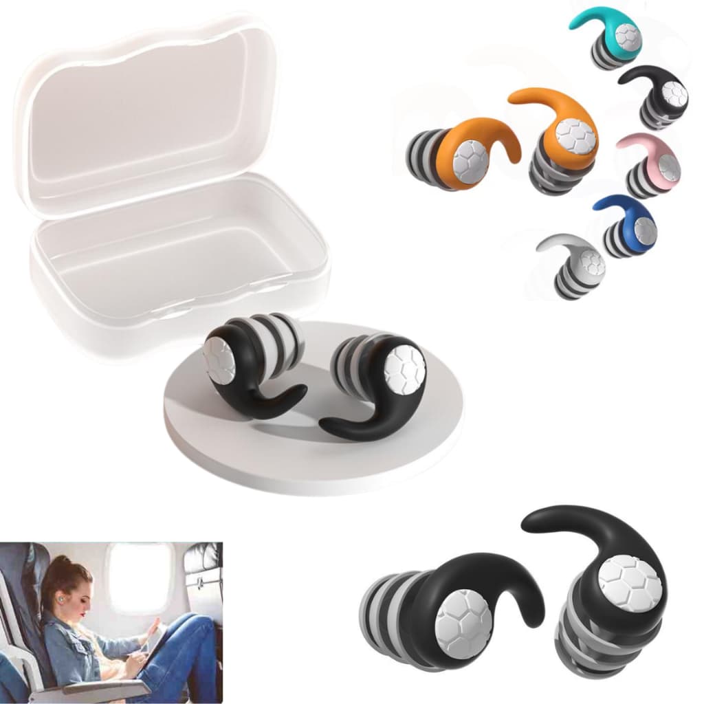 Protetor auricular abafador de ruidos e som 34 dB tampão de ouvido p/ orelha EPI auditivo