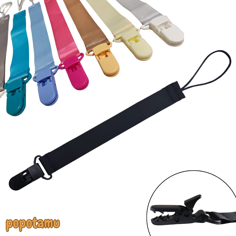 Prendedor De Chupeta Universal Bebe Menino Menina Cor Neutra E Colorido