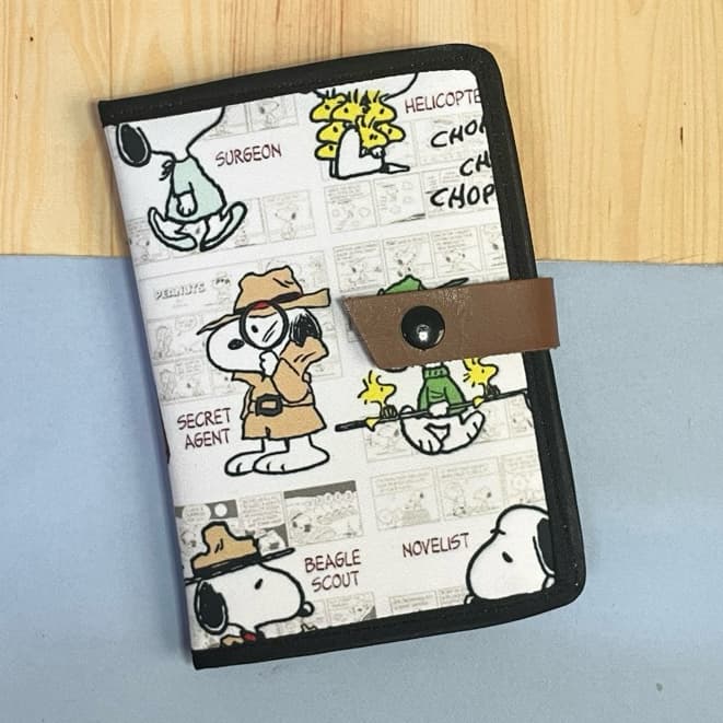 Porta Documentos Snoopy, porta passaporte, porta carteira de trabalho, porta caderneta de vacinação e documento do bebê