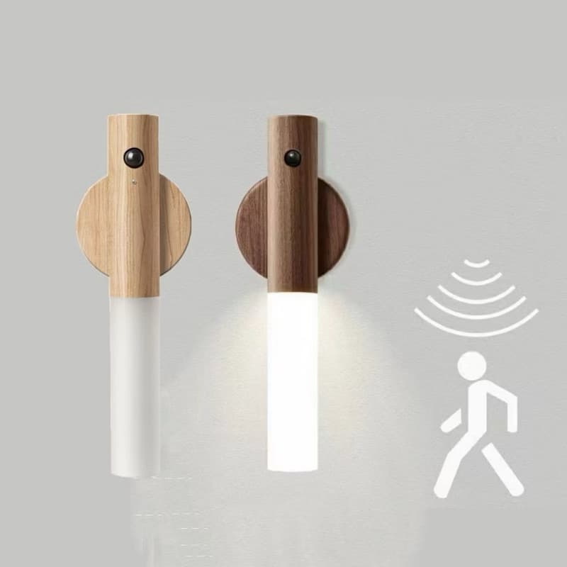 Luminária LED Sensor Movimento 4m USB Recarregável Magnética 3000K Luz Noturna - SQ7738