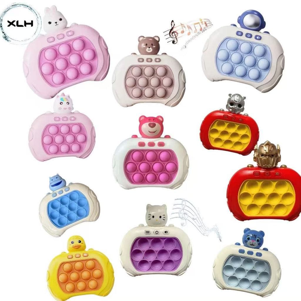 Brinquedo Anti-Stress Pop It Eletronico Brinquedo Bolhas De Empurrar Rápido Para Crianças e Adultos-byb