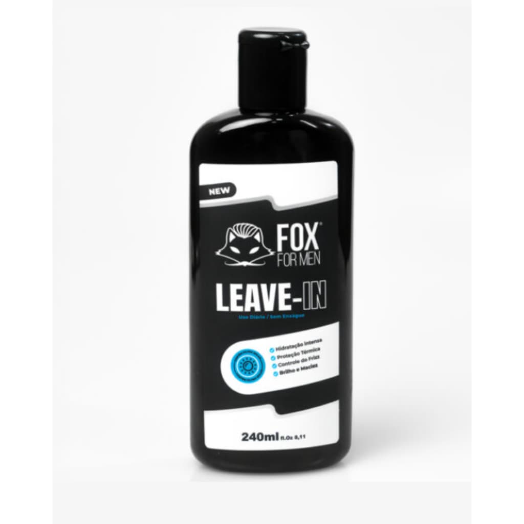 LEAVE IN HIDRATANTE DE 240ML – FOX FOR MEN LEAVE IN 240ML