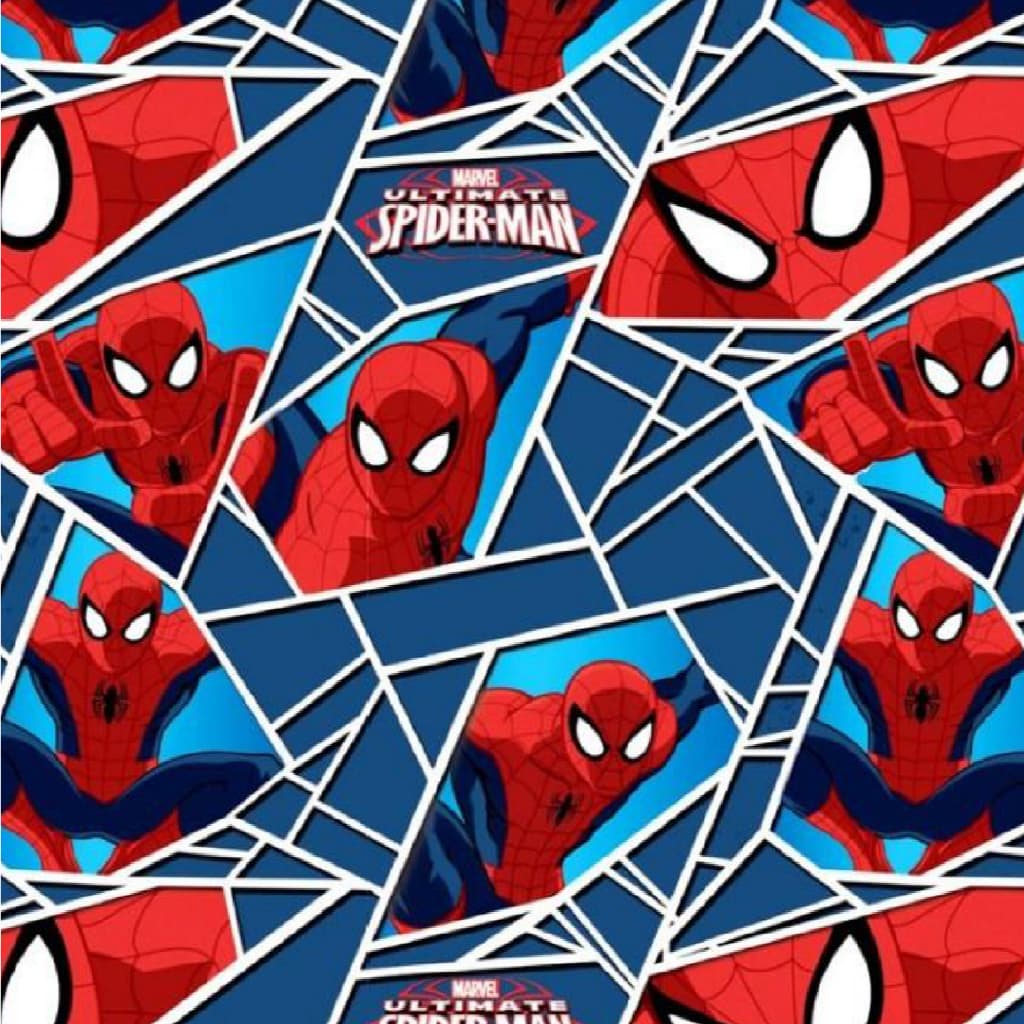 Tecido TRICOLINE MISTA Estampa Digital - HOMEM ARANHA