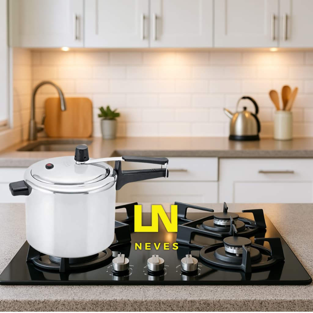 Panela De Pressão 4,5 Litros Panelux Classic Polida Alumínio Ideal para sua casa e o seu dia a dia
