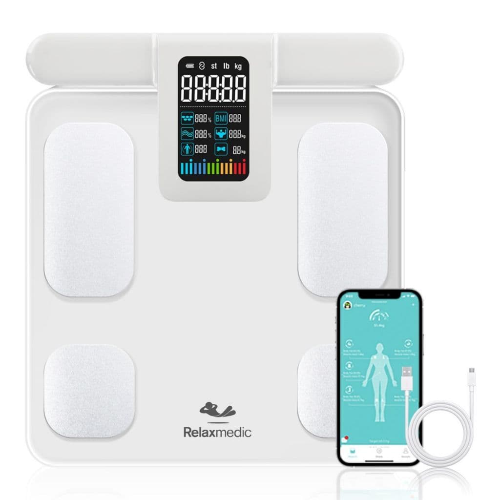 Balança Digital de Bioimpedância BodyScan Pro Relaxmedic