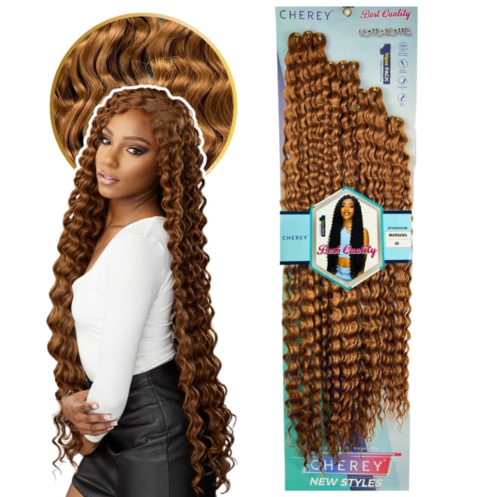 Cabelo Cacheado Orgânico Crochet Mariana Cherey