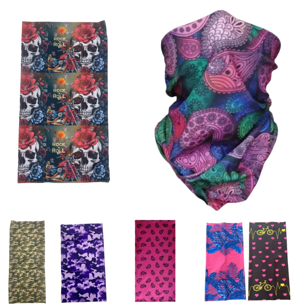 Bandana Tubular Ciclismo Corrida Balaclava Proteção