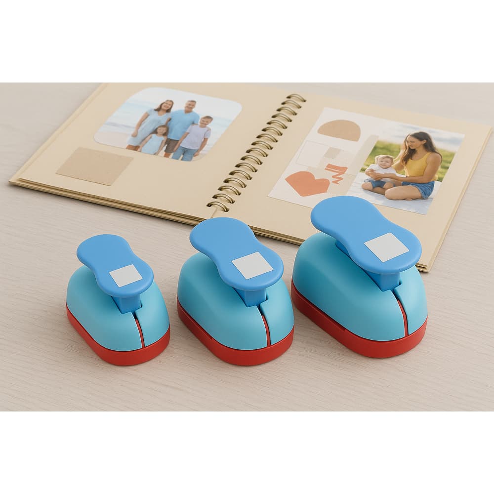 Cortador Furador Papel/Eva Quadrado 16mm 25mm 38mm 50mm/5cm