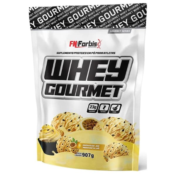 Whey Protein Gourmet Refil 900g Varios Sabores