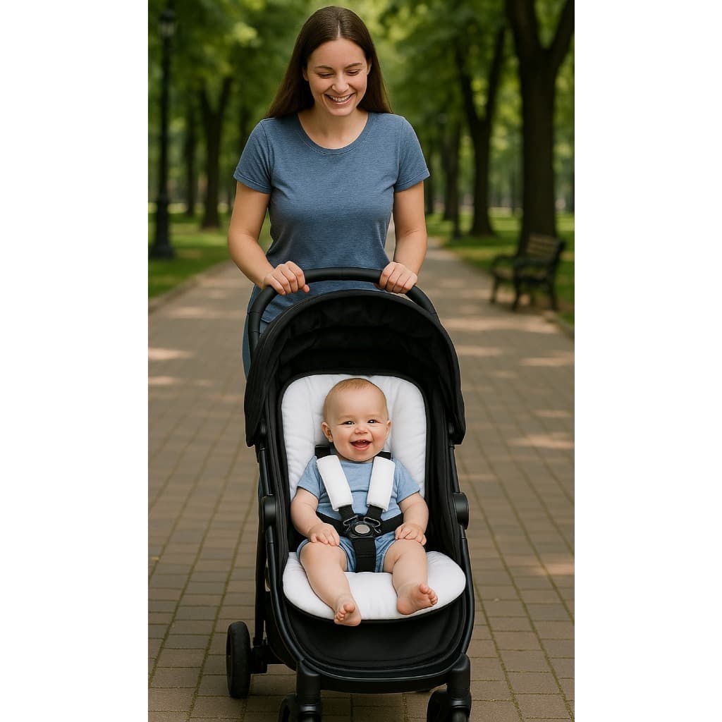 COLCHONETE PARA CARRINHO 100% ALGODÃO - MODELO UNIVERSAL- VARIAS CORES