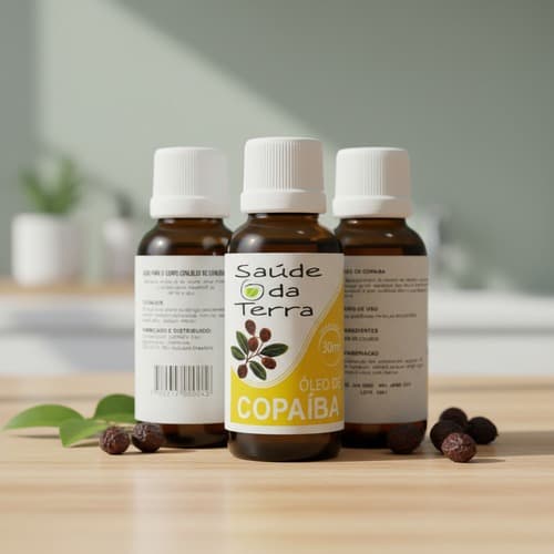 Óleo de Copaíba 30ml Anti-inflamatório Cicatrizante Cuidado e Proteção da Pele