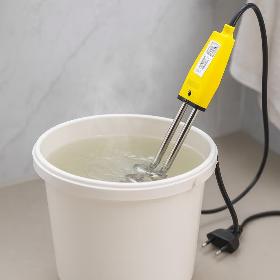 Ebulidor Elétrico Portátil Ferve Água Rápido 127V/220V – Resistência Inox