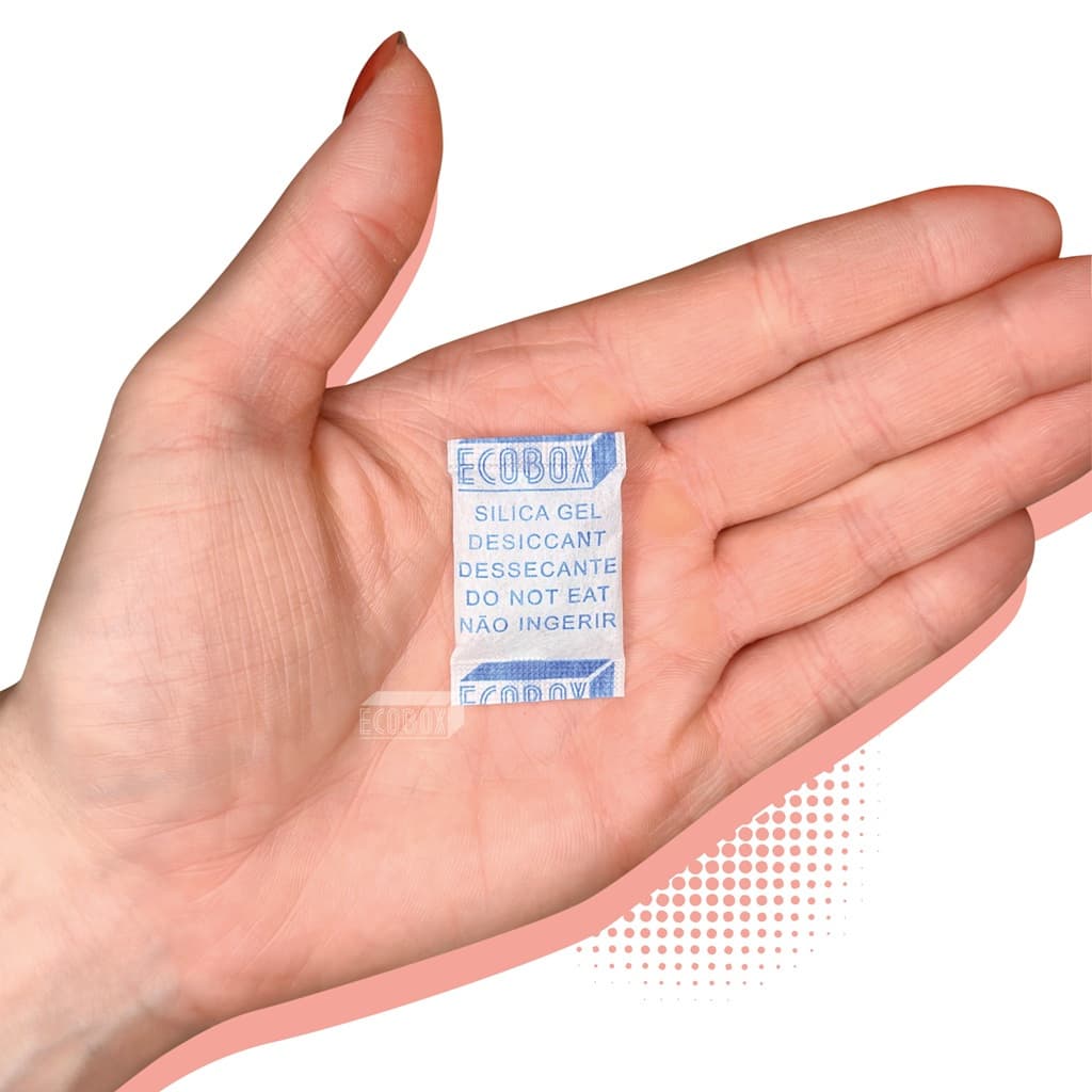 Anti Mofo e Umidade 500 Sachês Sílica Gel Desumidificador