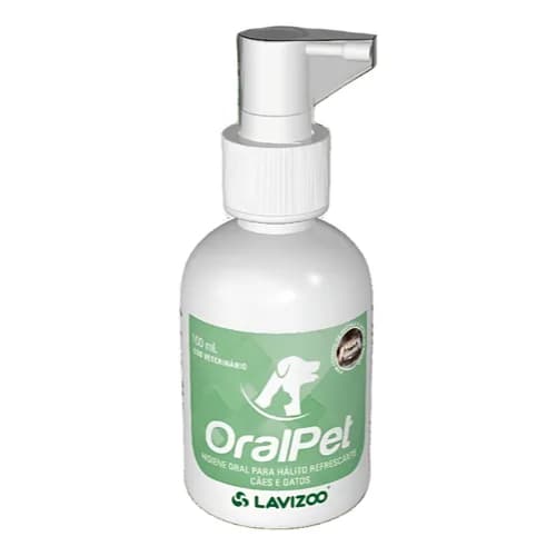 OralPet Lavizoo 100ml Spray Anti Tartaro Previne a Gengivite