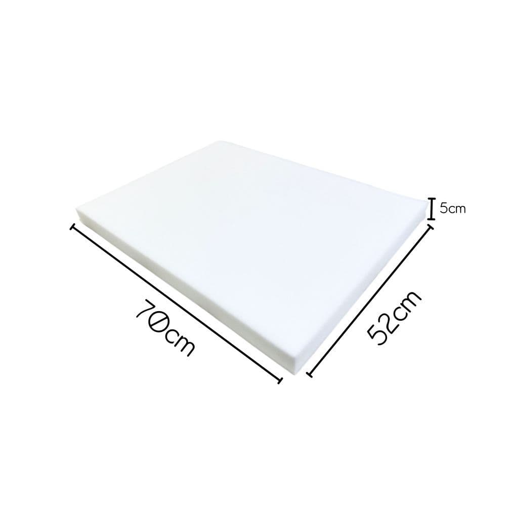 Espuma Base Para Trocador Tradicional - 70x52x05 Cm