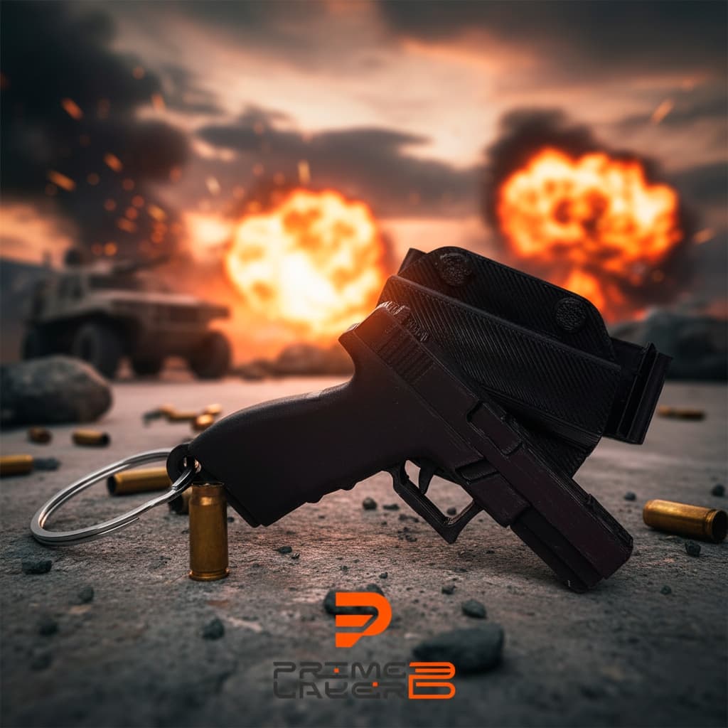 Chaveiro Glock com Coldre