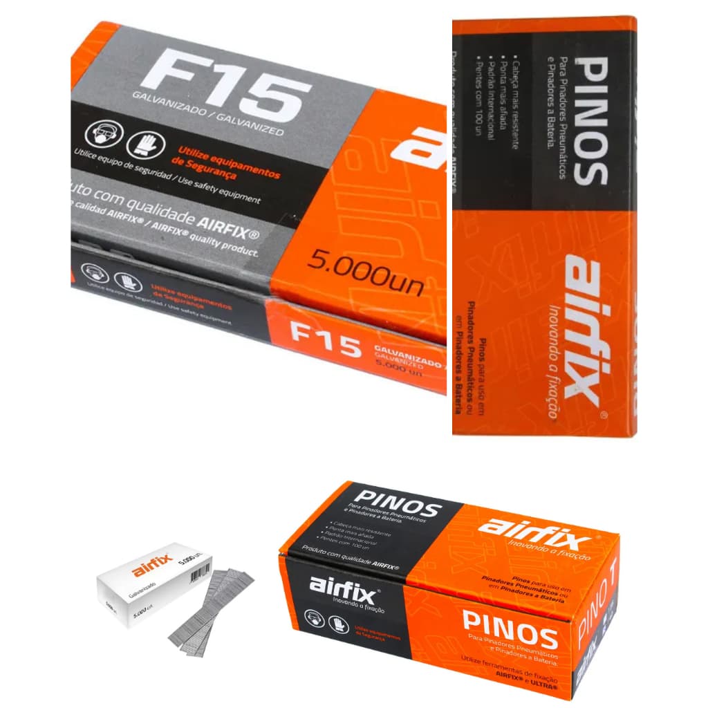 Pino Para Pinador Pneumático F15 01 Caixa 5000 Unidades