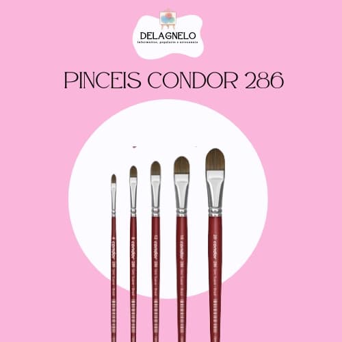 Pincel para Pintura Língua de Gato Condor Ref.: 286