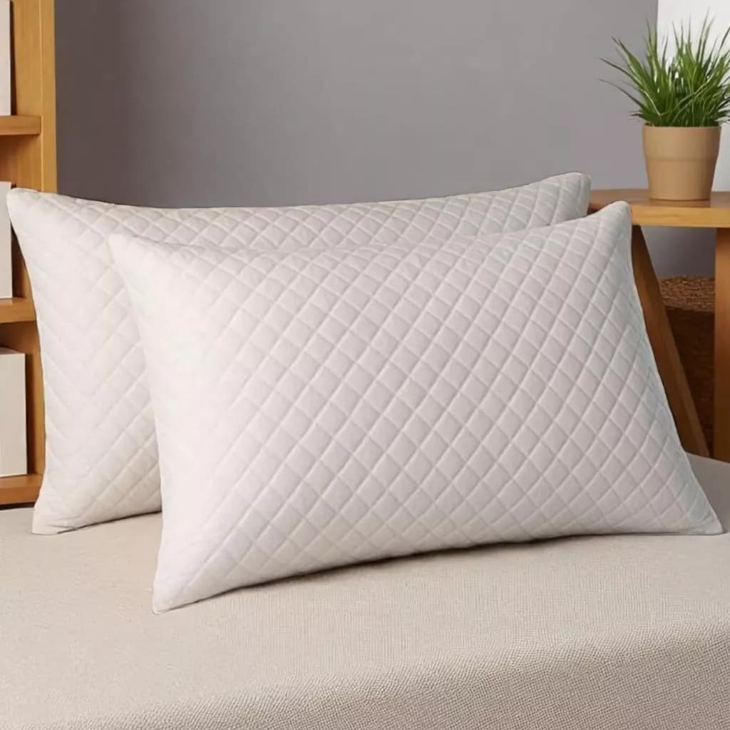 Travesseiro antialérgico para sono reparador uso diário macio e confortável tamanho 50x70cm